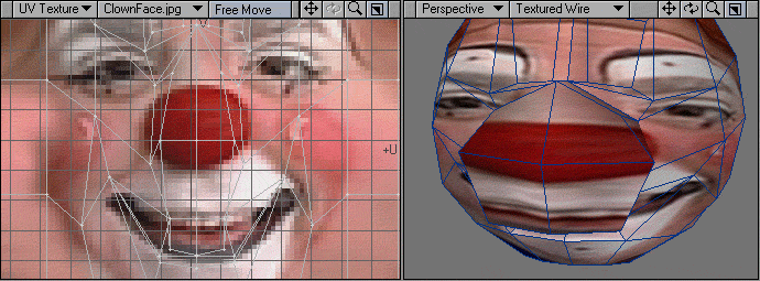 Clown Nosy UV
