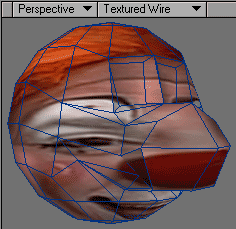 Projected the Clown Face