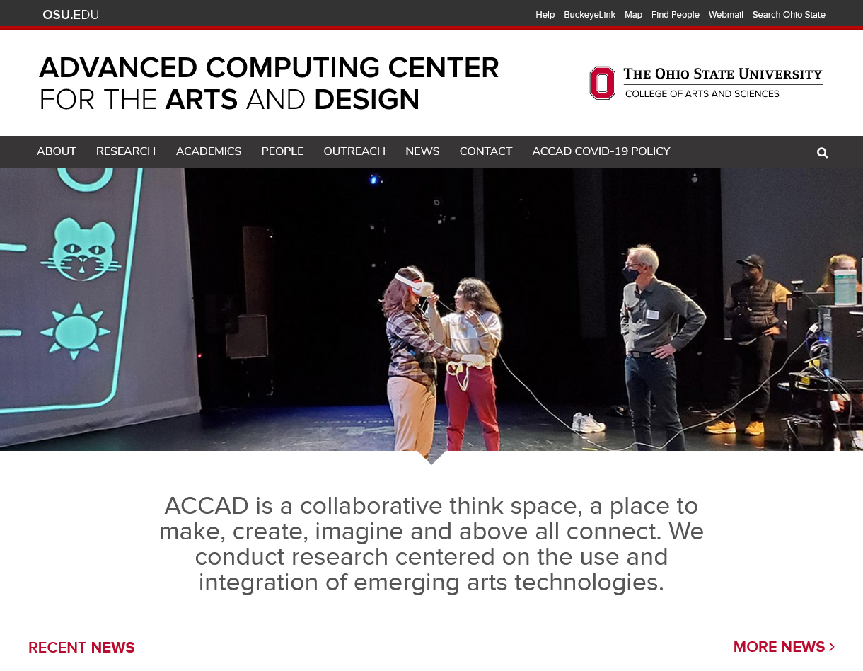 ACCAD Homepage