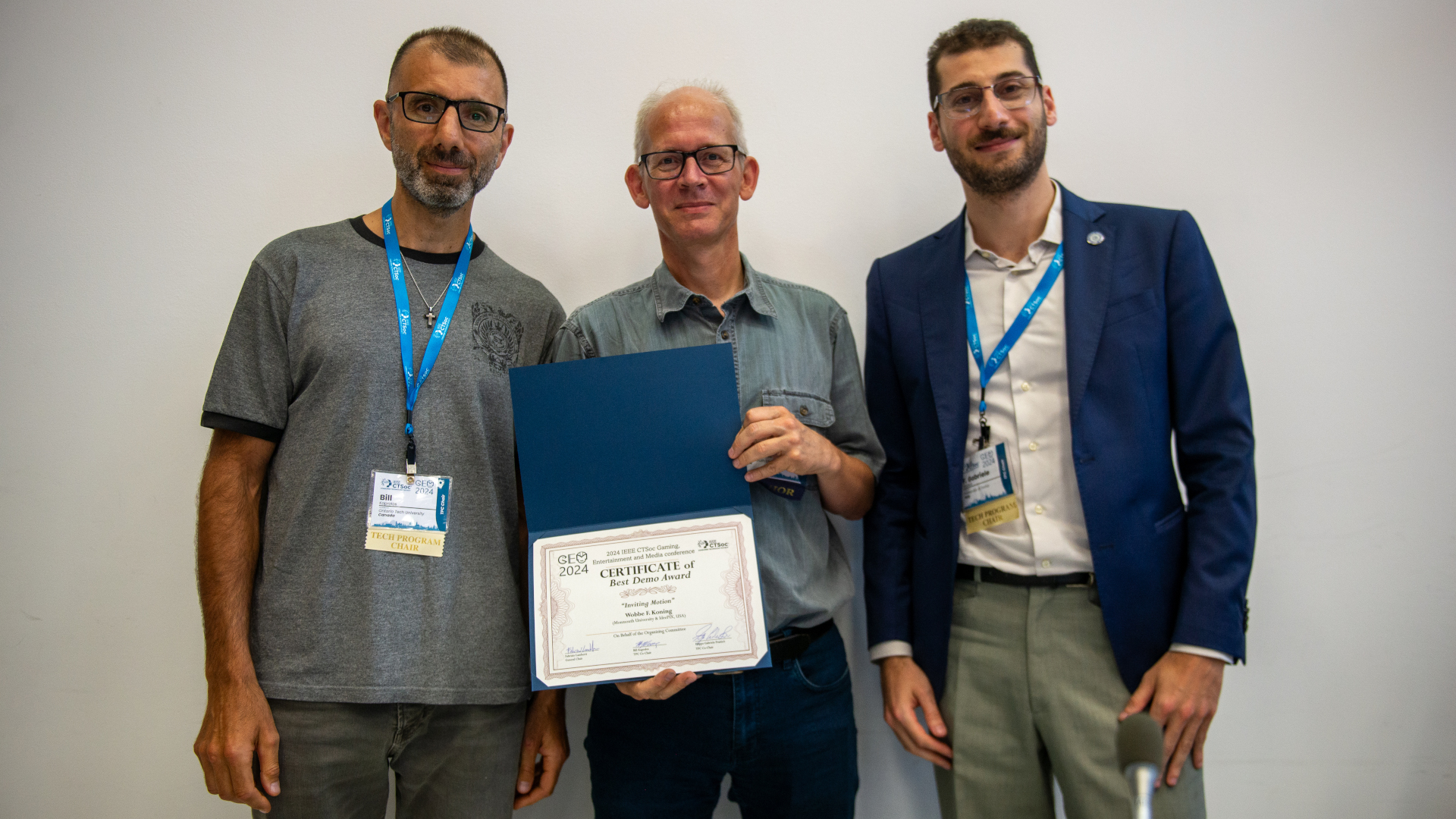 Best Demo Award @ IEEE GEM 24